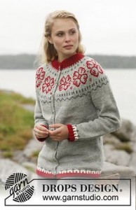 klassisk jakke sweater